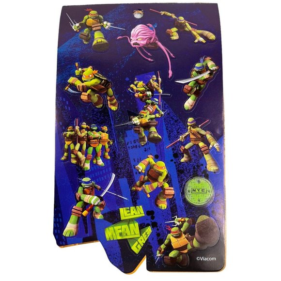 2013 Nickelodeon Teenage Mutant Ninja Turtles Sticker 5 Page Book Lean Mean GIFT - Picture 4 of 6